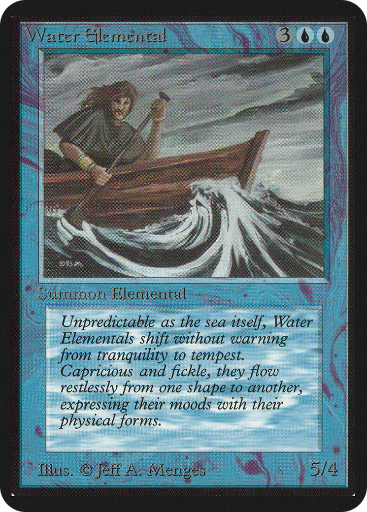 Water Elemental (LEA-091) - uncommon