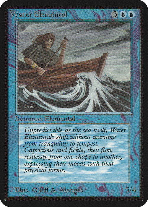 Water Elemental (LEA-091) - uncommon
