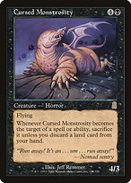 Cursed Monstrosity (ODY-126) - rare