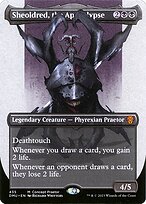 Sheoldred, the Apocalypse (ONE-435) - mythic (Borderless)