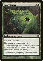 Boar Umbra (ROE-179) - uncommon - Foil
