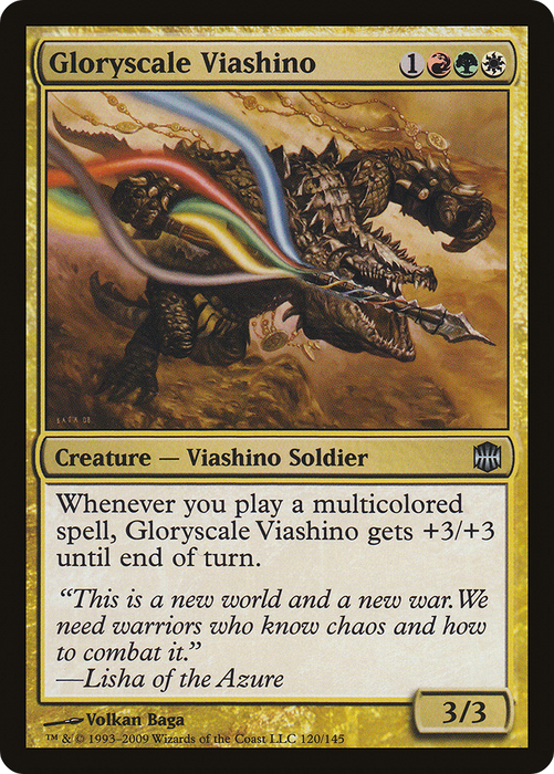 Gloryscale Viashino (ARB-120) - uncommon - Foil
