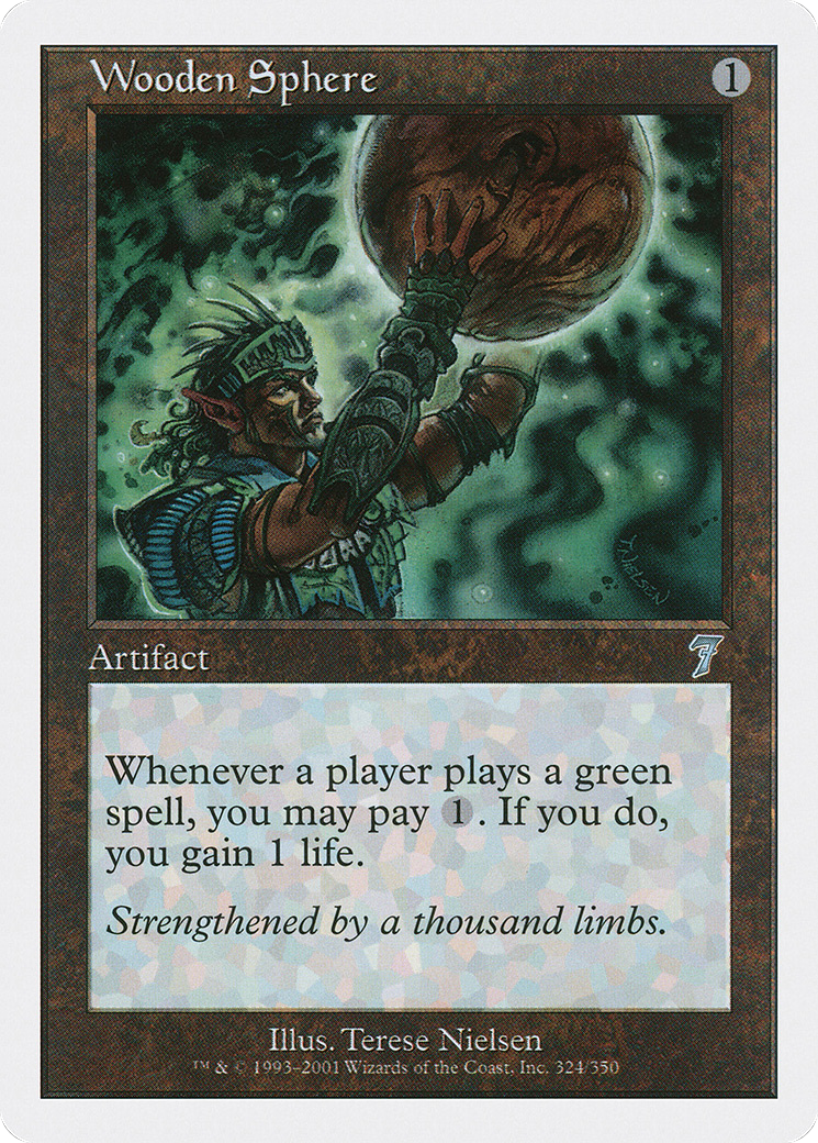 Wooden Sphere (7ED-324) - uncommon
