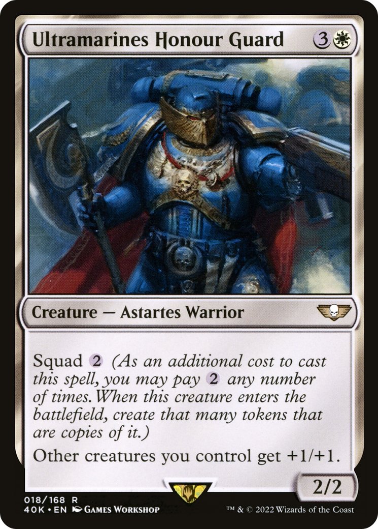 Ultramarines Honour Guard (40K-018) - rare