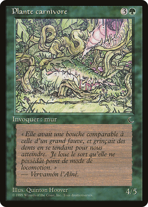 Carnivorous Plant (REN-117) - common