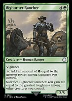 Bighorner Rancher (PIP-601) - uncommon - Foil