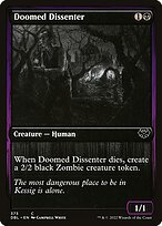 Doomed Dissenter (DBL-373) - common - Foil