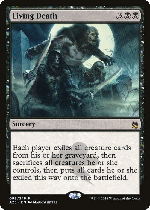 Living Death (A25-096) - rare - Foil