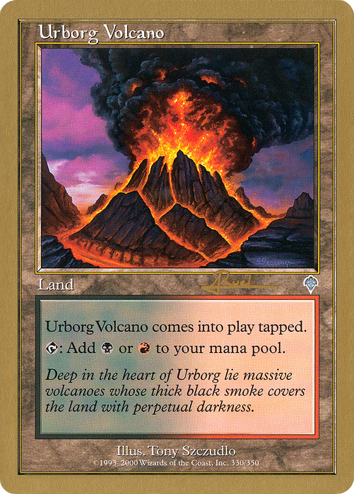 Urborg Volcano (WCD-AR330) - uncommon