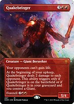 Quakebringer (KHM-297) - mythic (Borderless)