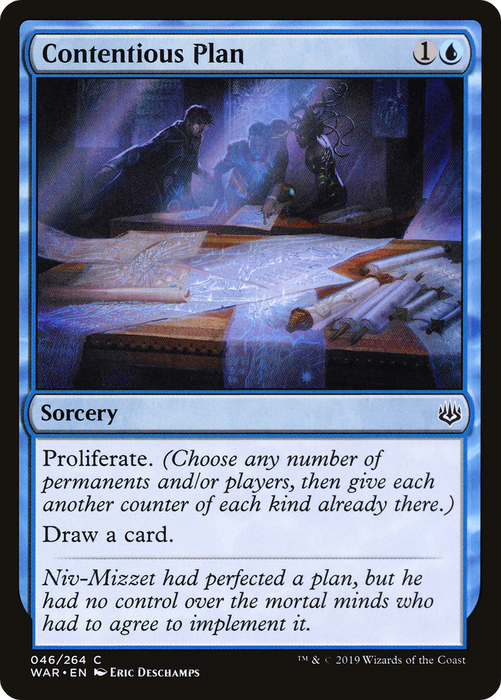 Contentious Plan (WAR-046) - common - Foil