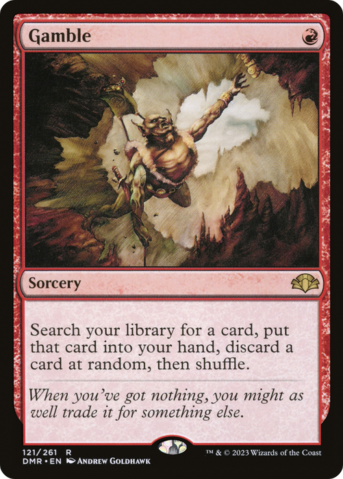 Gamble (DMR-121) - rare