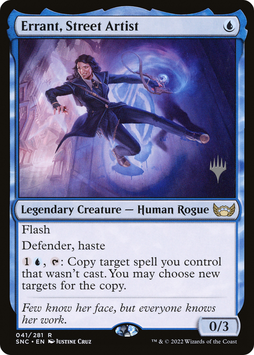 Errant, Street Artist (PPSNC-41P) - rare - Foil