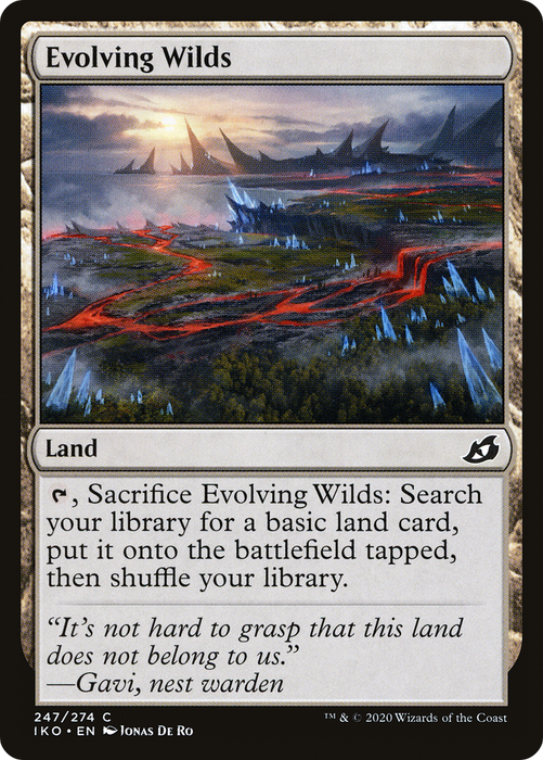 Evolving Wilds (IKO-247) - common - Foil