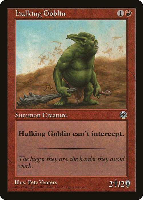 Hulking Goblin (POR-135) - common