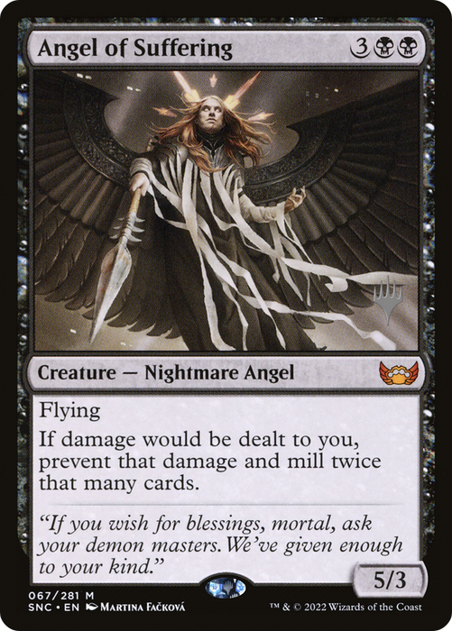 Angel of Suffering (PPSNC-67P) - mythic
