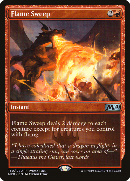 Flame Sweep (PPM20-139) - uncommon - Foil