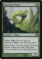 Pouncing Wurm (PLC-136) - uncommon - Foil