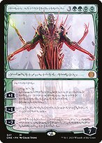 Nissa, Ascended Animist (ONE-327) - mythic: (Showcase)
