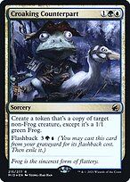 Croaking Counterpart (PRE-215S) - rare - Foil