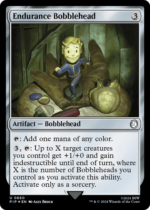 Endurance Bobblehead (PIP-660) - uncommon - Foil