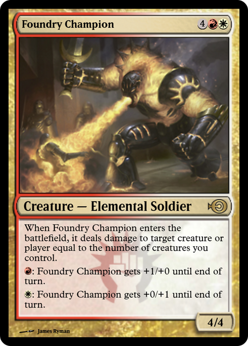 Foundry Champion (PRM-47993) - rare - Foil