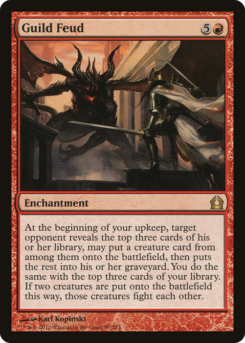 Guild Feud (RTR-097) - rare