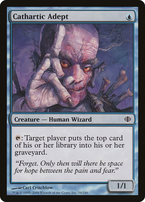 Cathartic Adept (ALA-034) - common - Foil