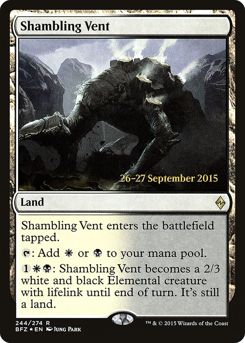 Shambling Vent (PRE-244S) - rare - Foil