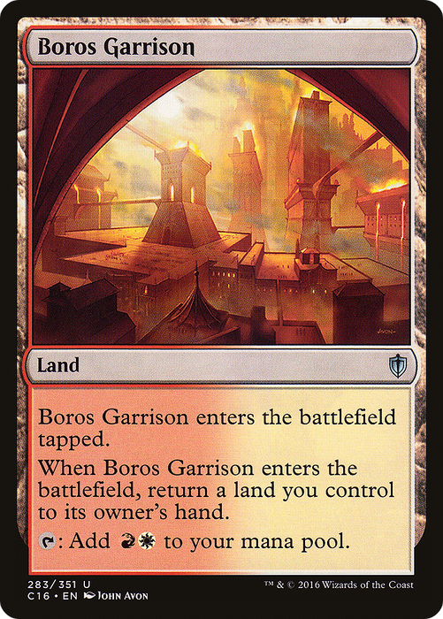 Boros Garrison (C16-283) - uncommon