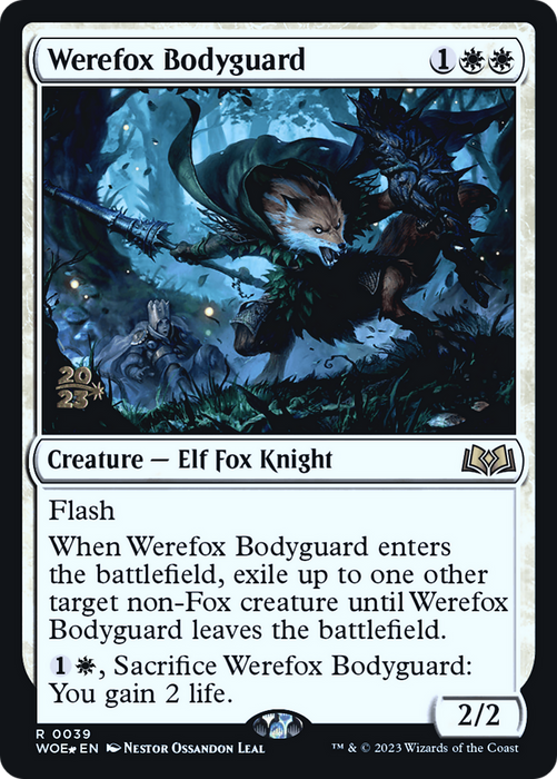 Werefox Bodyguard (PRE-39S) - rare - Foil