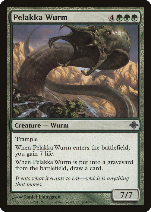 Pelakka Wurm (ROE-204) - uncommon