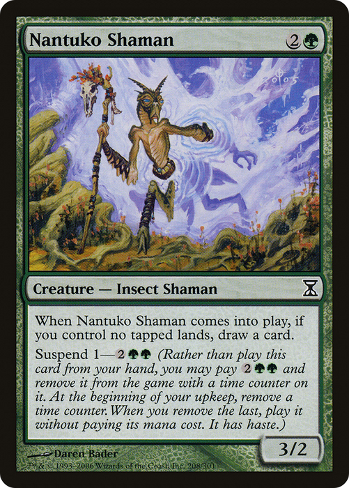 Nantuko Shaman (TSP-208) - common - Foil