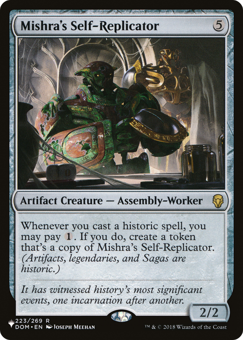 Mishra's Self-Replicator (LIST-DOM-223) - rare