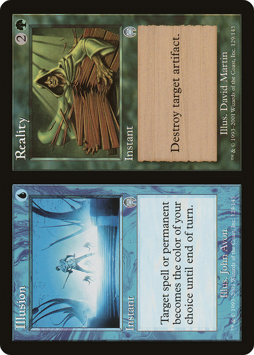 Illusion // Reality (APC-129) - uncommon - Foil
