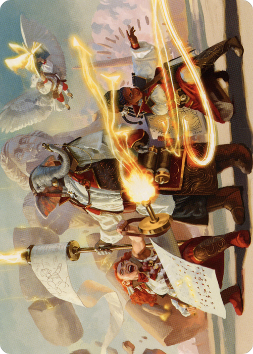 Lorehold Command // Lorehold Command (ASTX-031) - common (Borderless) - Foil