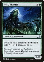 Ivy Elemental (IKO-161) - uncommon - Foil
