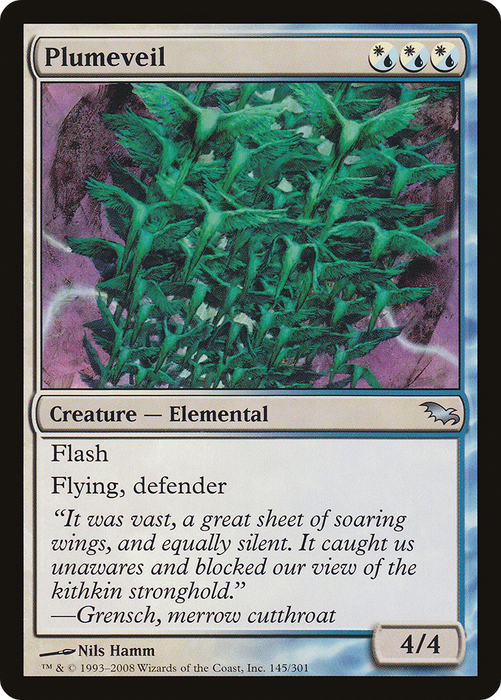 Plumeveil (SHM-145) - uncommon - Foil
