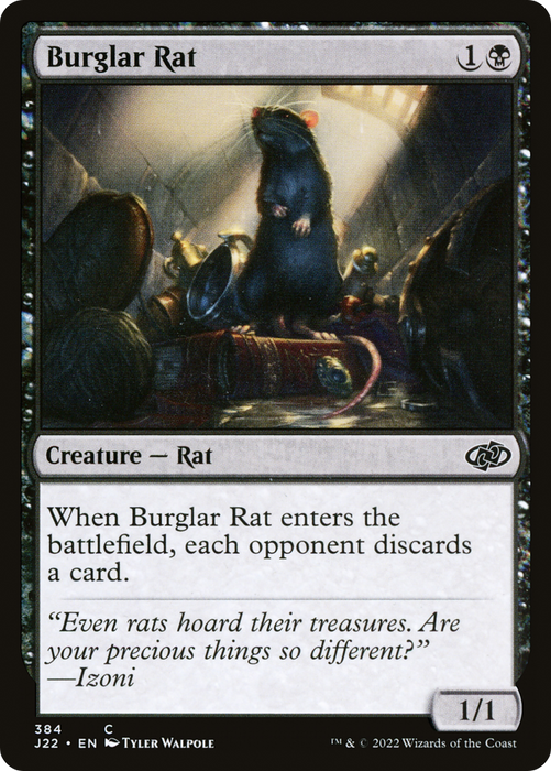 Burglar Rat (J22-384) - common