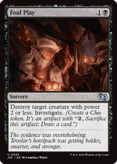 Foul Play (J25-442) - uncommon