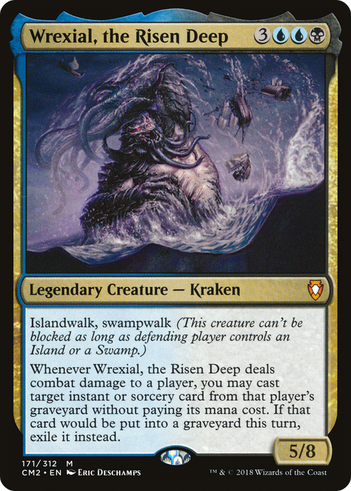 Wrexial, the Risen Deep (CM2-171) - mythic