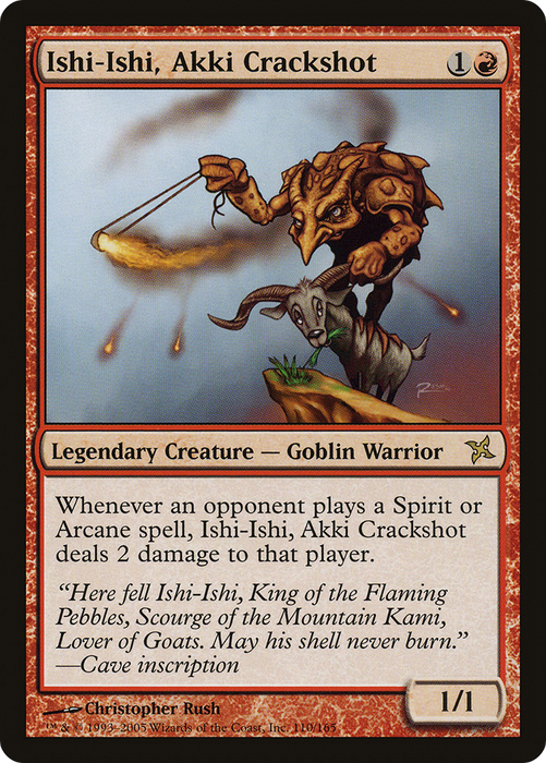 Ishi-Ishi, Akki Crackshot (BOK-110) - rare