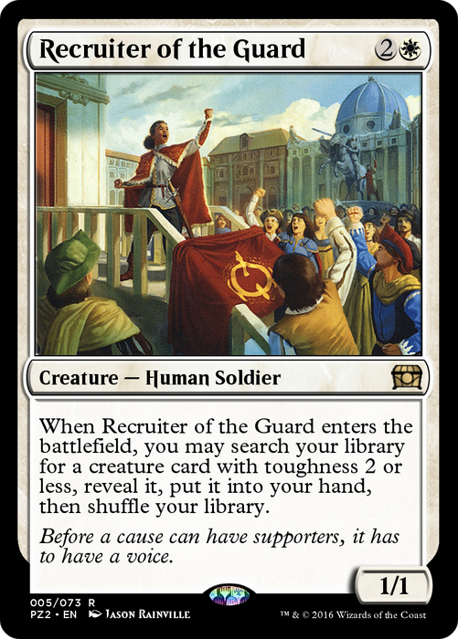 Recruiter of the Guard (PZ2-005) - rare - Foil