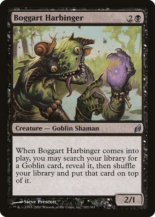 Boggart Harbinger (LRW-102) - uncommon