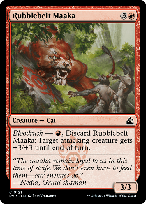 Rubblebelt Maaka (RVR-121) - common - Foil