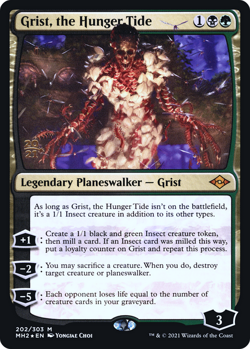 Grist, the Hunger Tide (PRE-202S) - mythic - Foil
