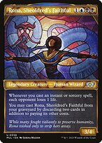 Rona, Sheoldred's Faithful (MUL-058) - uncommon: (Showcase) - Foil
