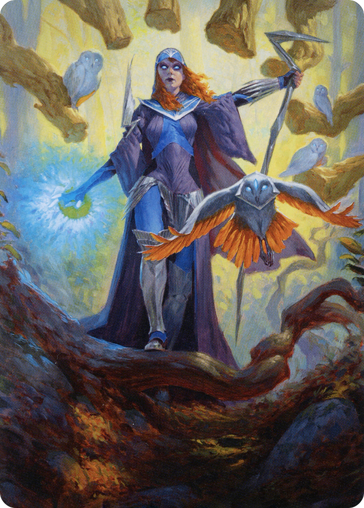 Kasmina, Enigma Sage // Kasmina, Enigma Sage (ASTX-029) - common (Borderless)