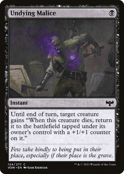 Undying Malice (VOW-134) - common