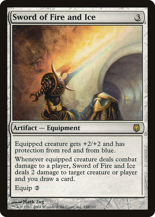 Sword of Fire and Ice (DST-148) - rare - Foil